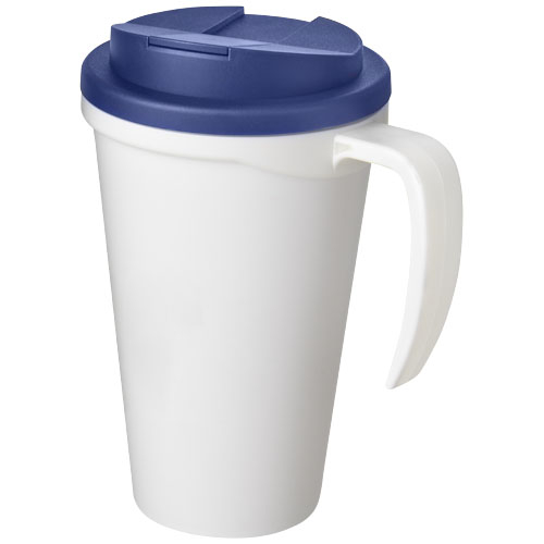 Mug isolant 350ml personnalisable Americano® Blanc / Bleu